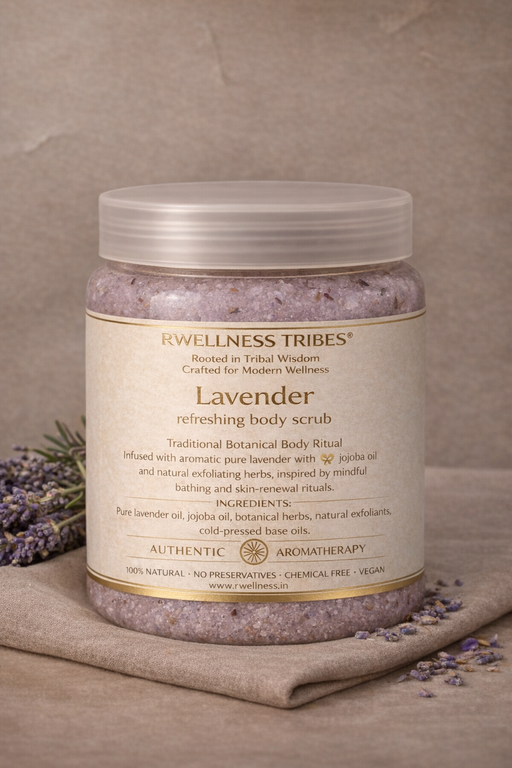Lavender Refreshing Body Scrub