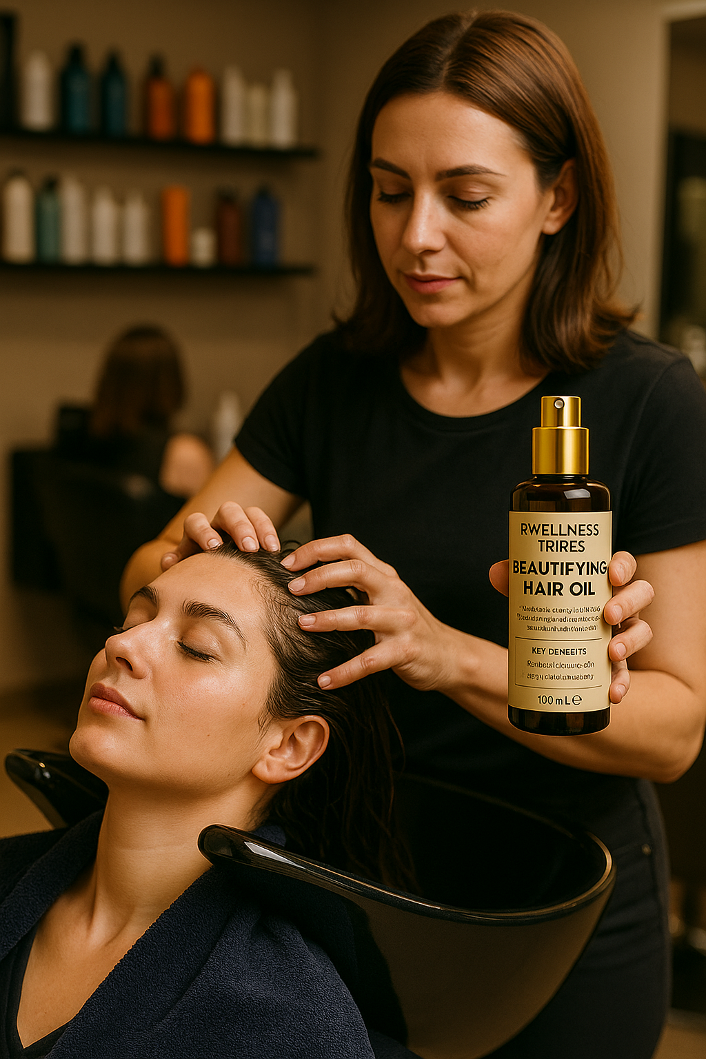 Beautifying Hair Oil