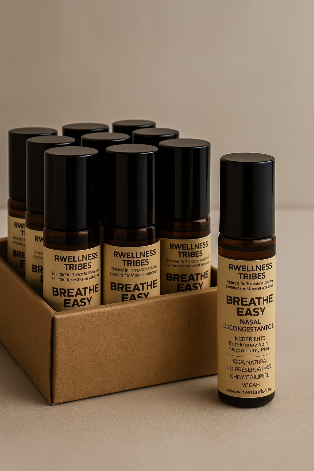 BREATHE EASY – 12 Bottle Professional Spa Set