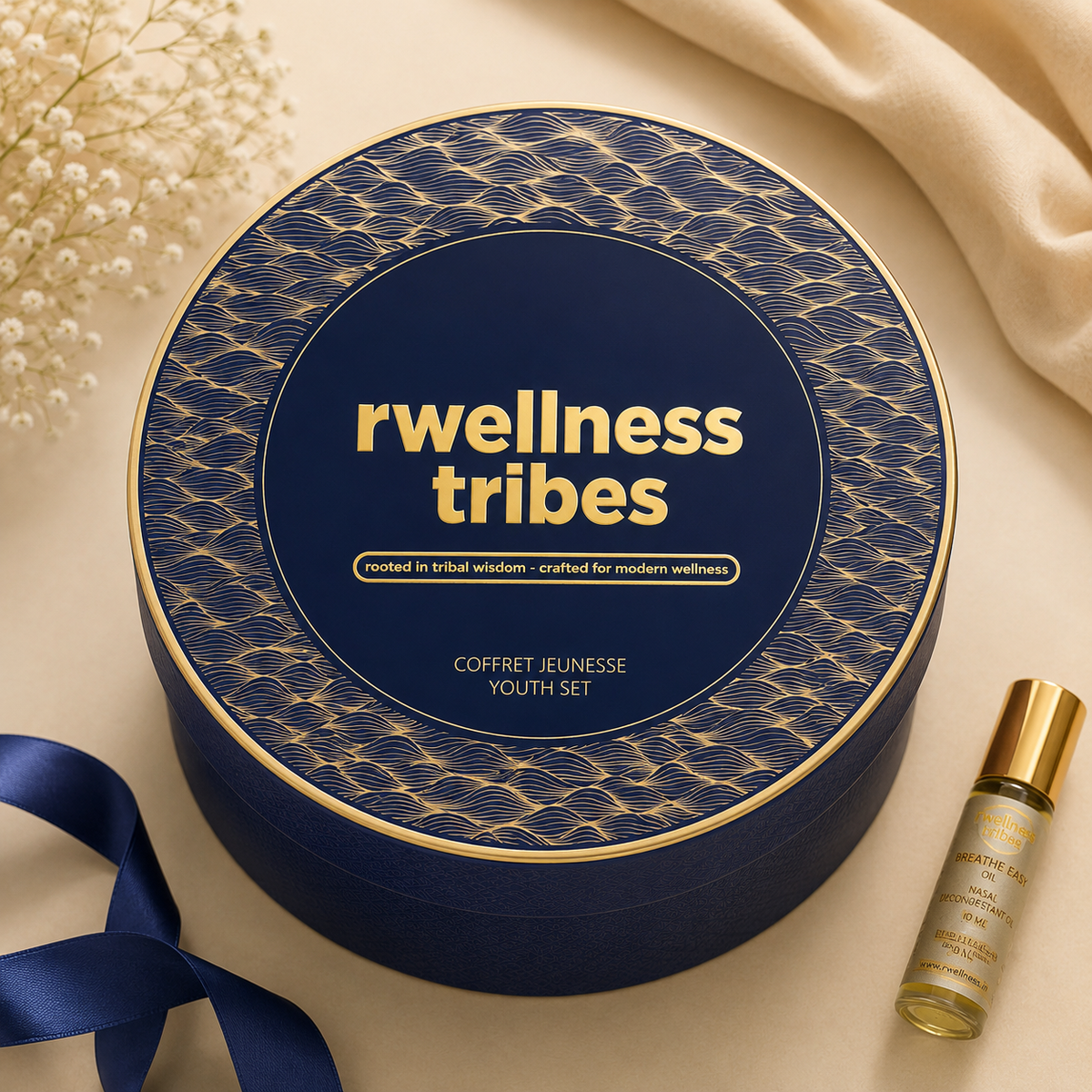 Ultra Luxury Blue Tin Box