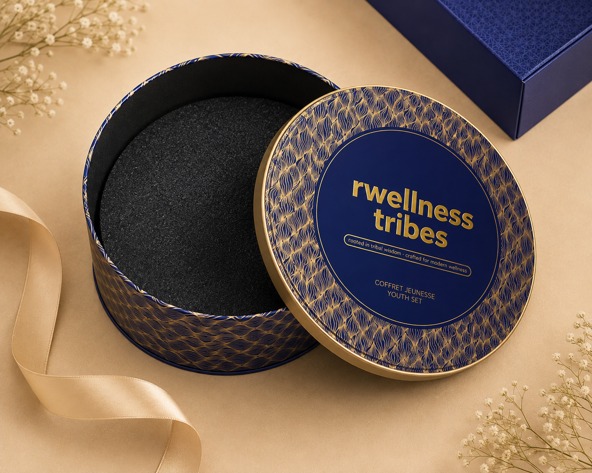 Ultra Luxury Blue Tin Box