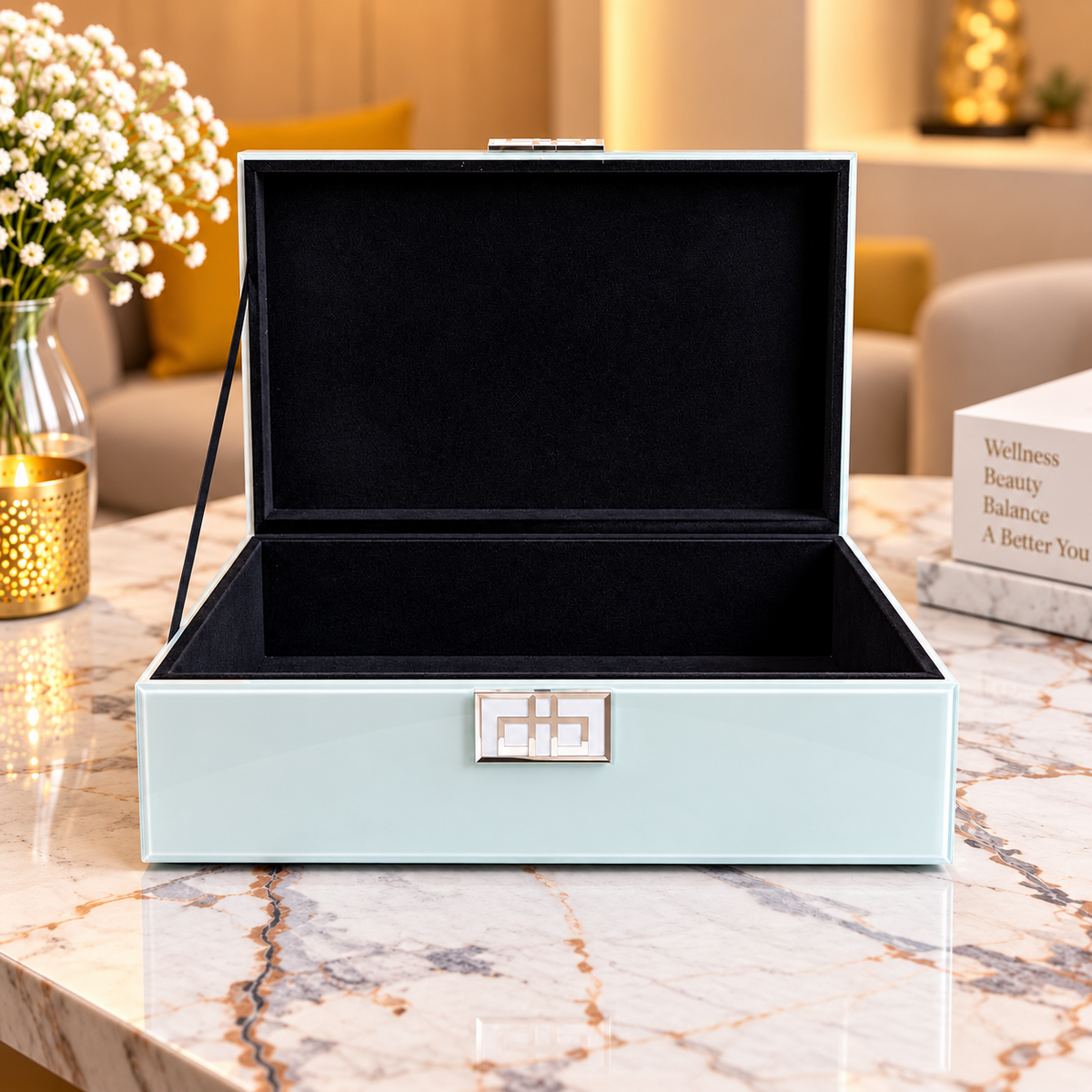 The Glass Wellness Keepsake Box