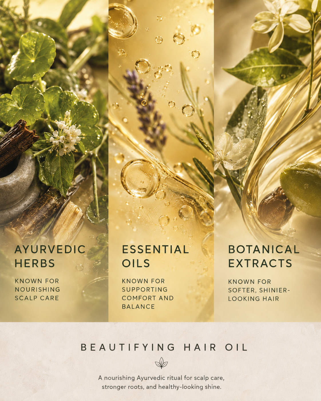 Beautifying Hair Oil