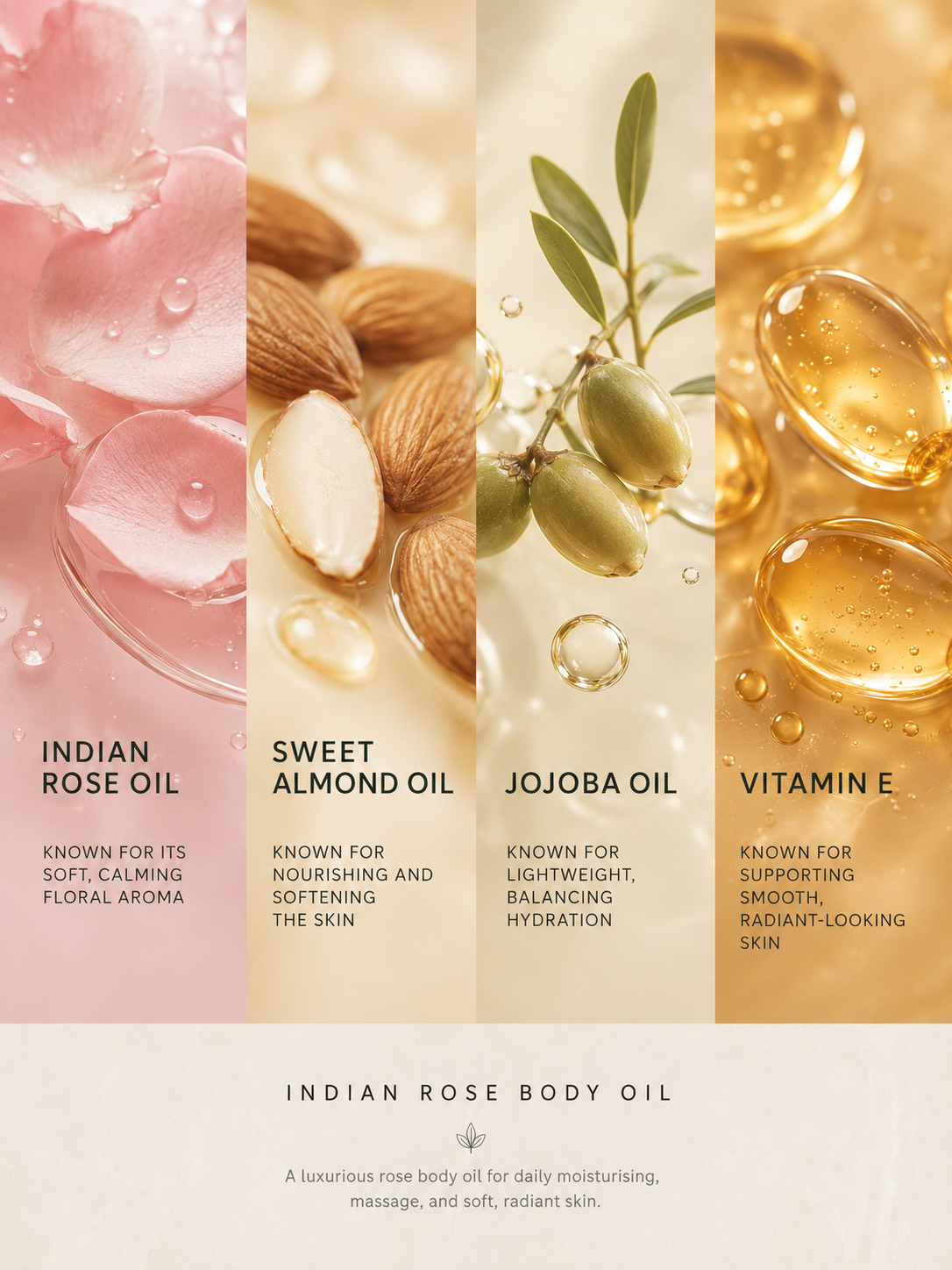 Indian Rose Body Oil