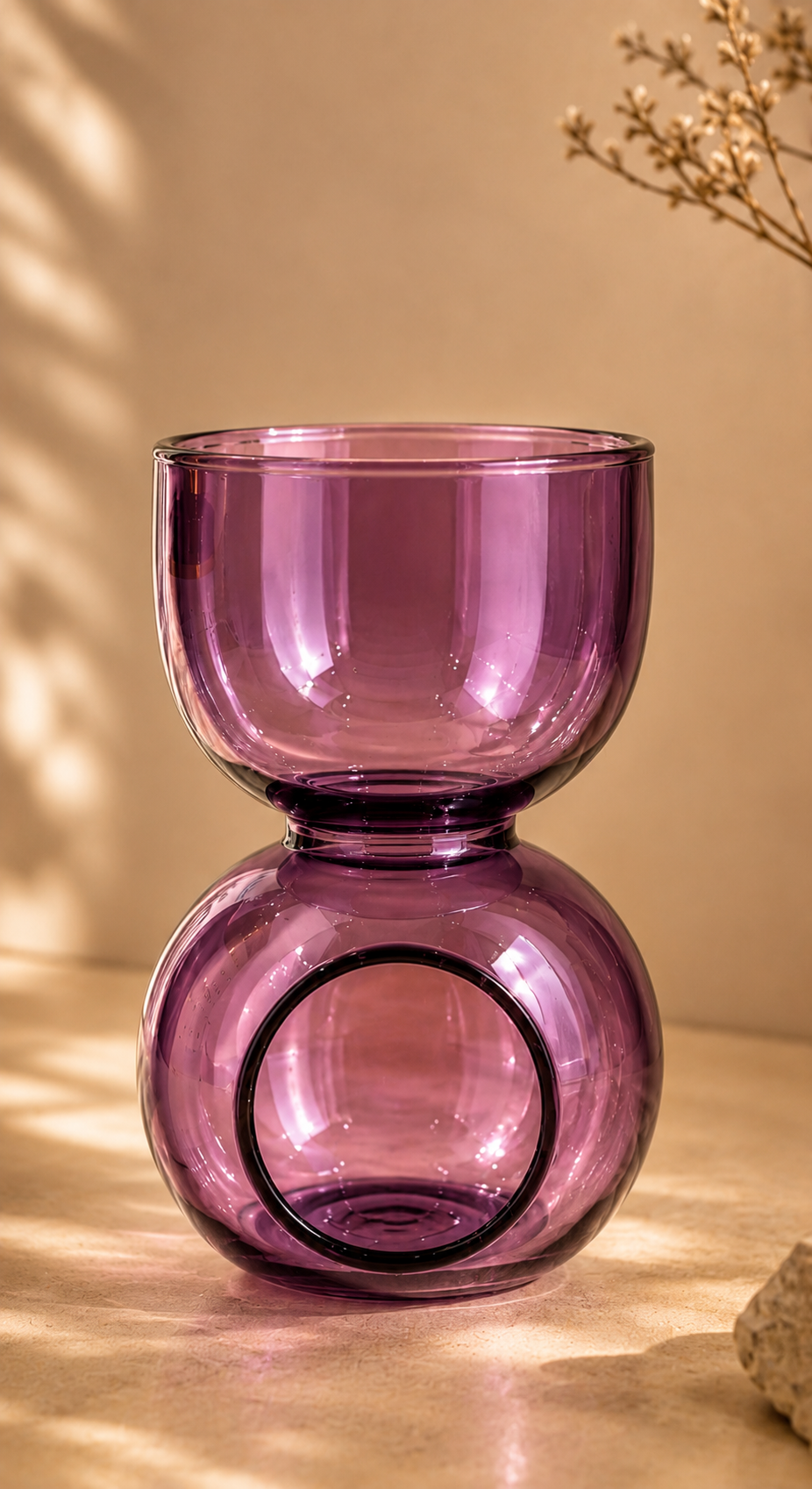Purple  Glass Aroma  Diffuser
