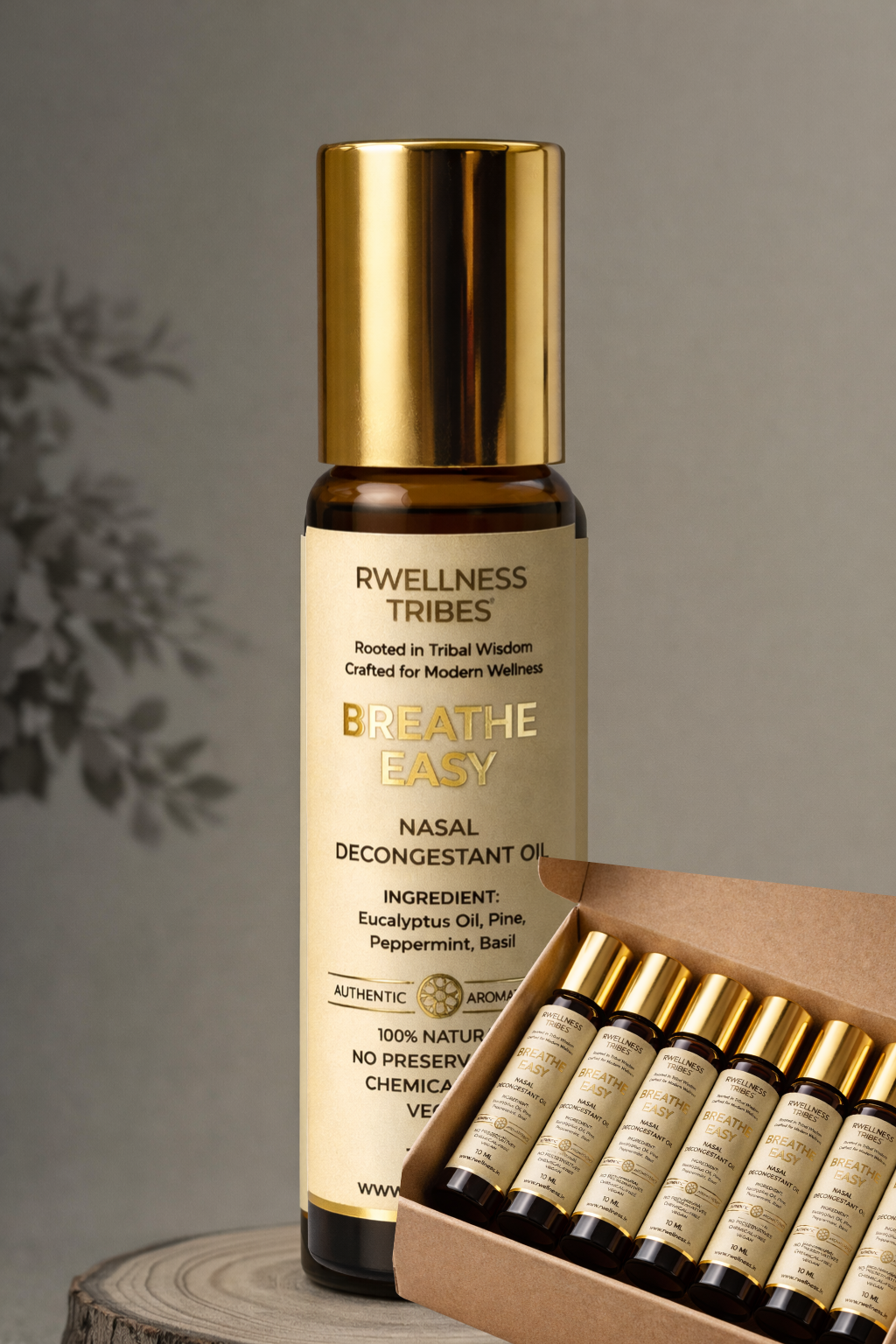 BREATHE EASY – 12 Bottle Professional Spa/Salon Set