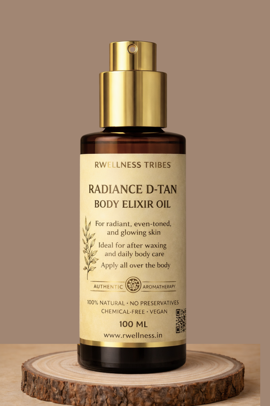 Radiance D-Tan Body Elixir Oil