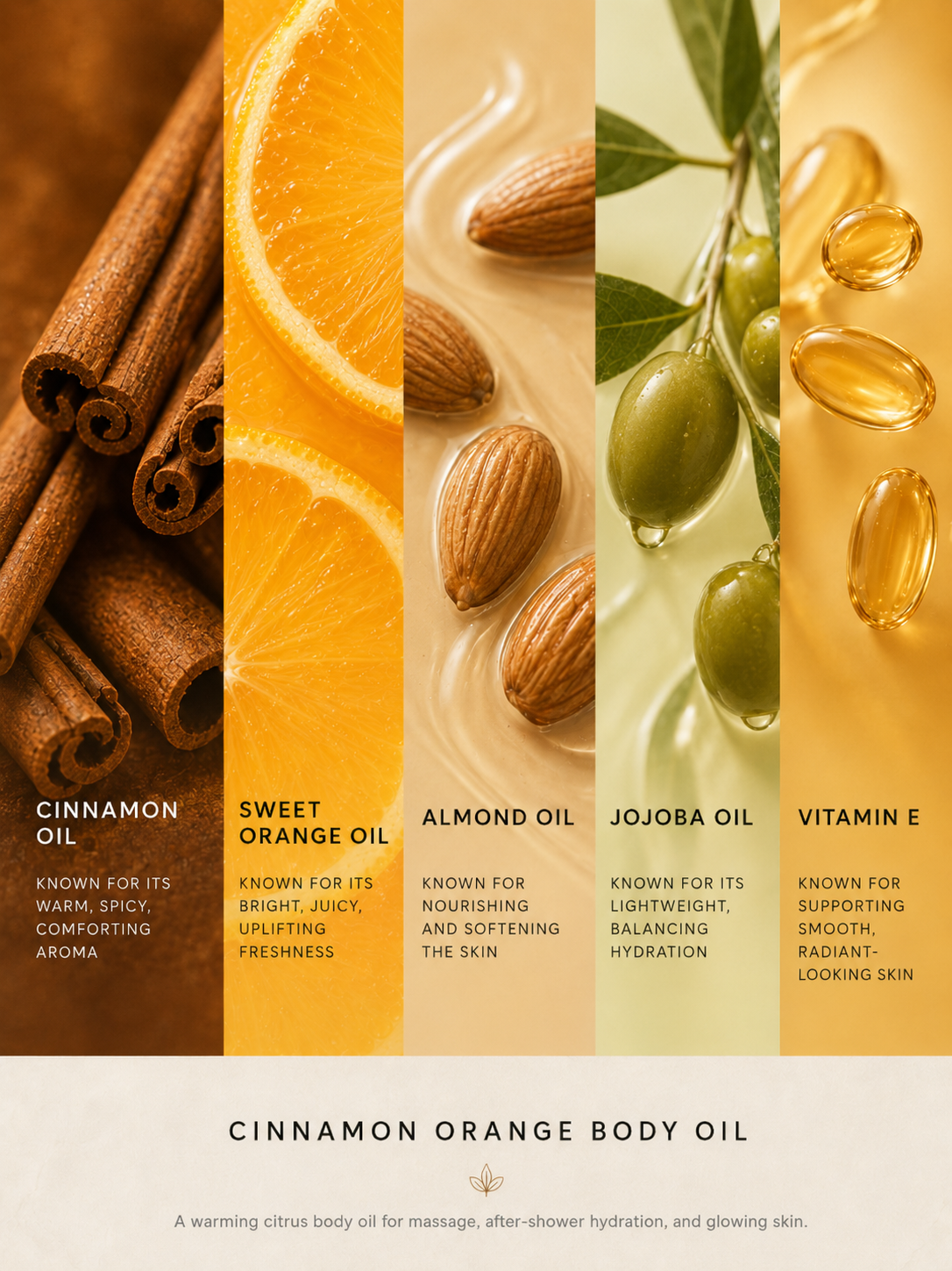 Cinnamon Orange Body Oil