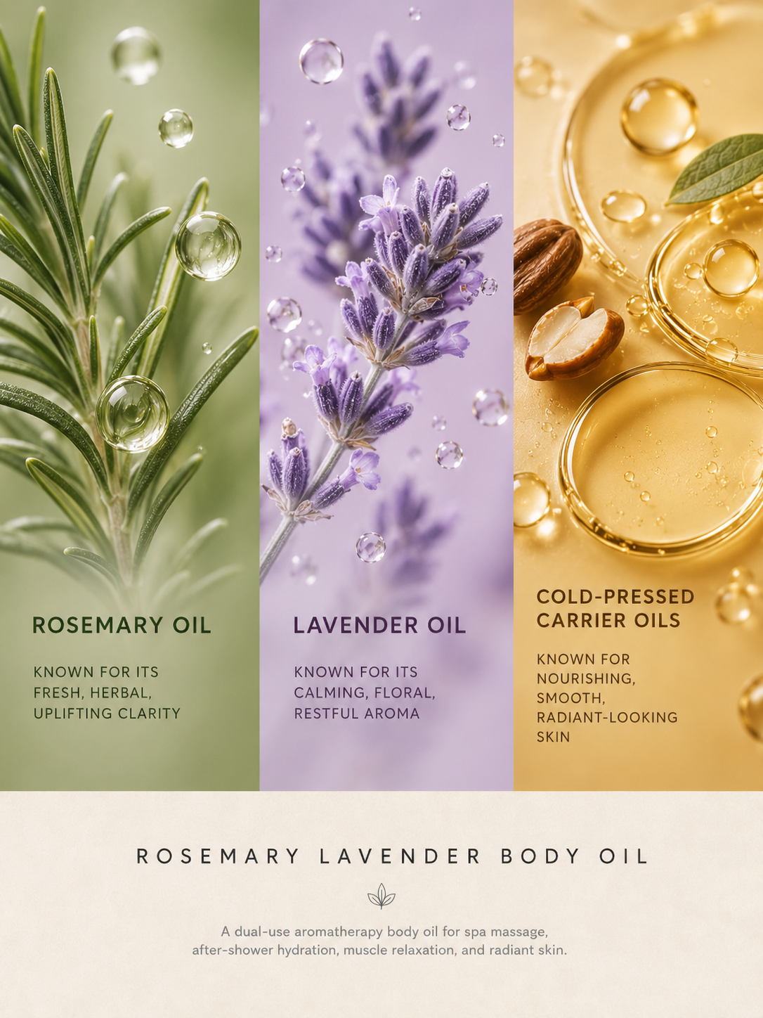 Rosemary Lavender Body Oil